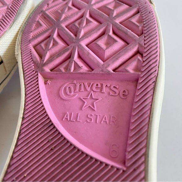 CONVERSE Chuck Taylor All Star Low Boho Crochet Limited Edition 568278C Size 8 - Picture 10 of 13